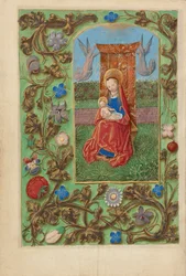 The Virgin and Child Enthroned